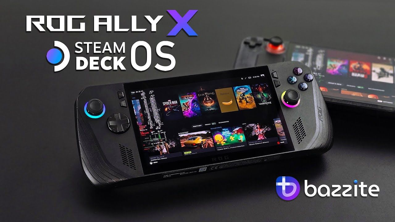 ROG ALLY X + Bazzite OS = The Ultimate Linux Handheld Experience!