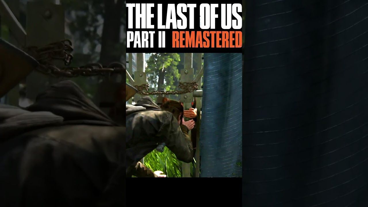 [8K] Passing Through The Iron – The Last Of US II Remastered #viralgames