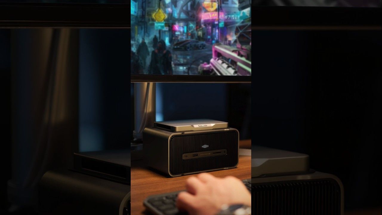 Ultra Tiny Modular Gaming PC #shorts