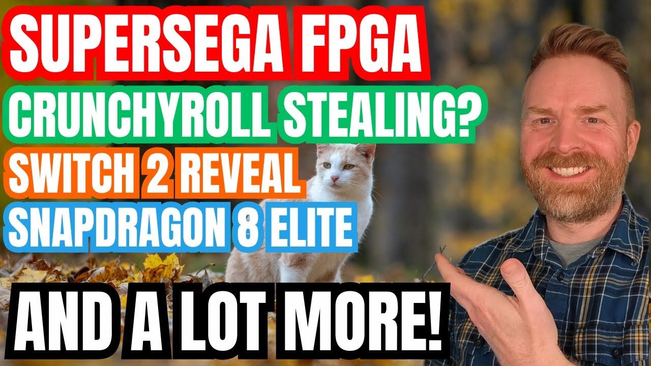 Huge SUPERSEGA FPGA and Crunchyroll controversies, Xenia Canary updates, Switch 2 Reveal and more