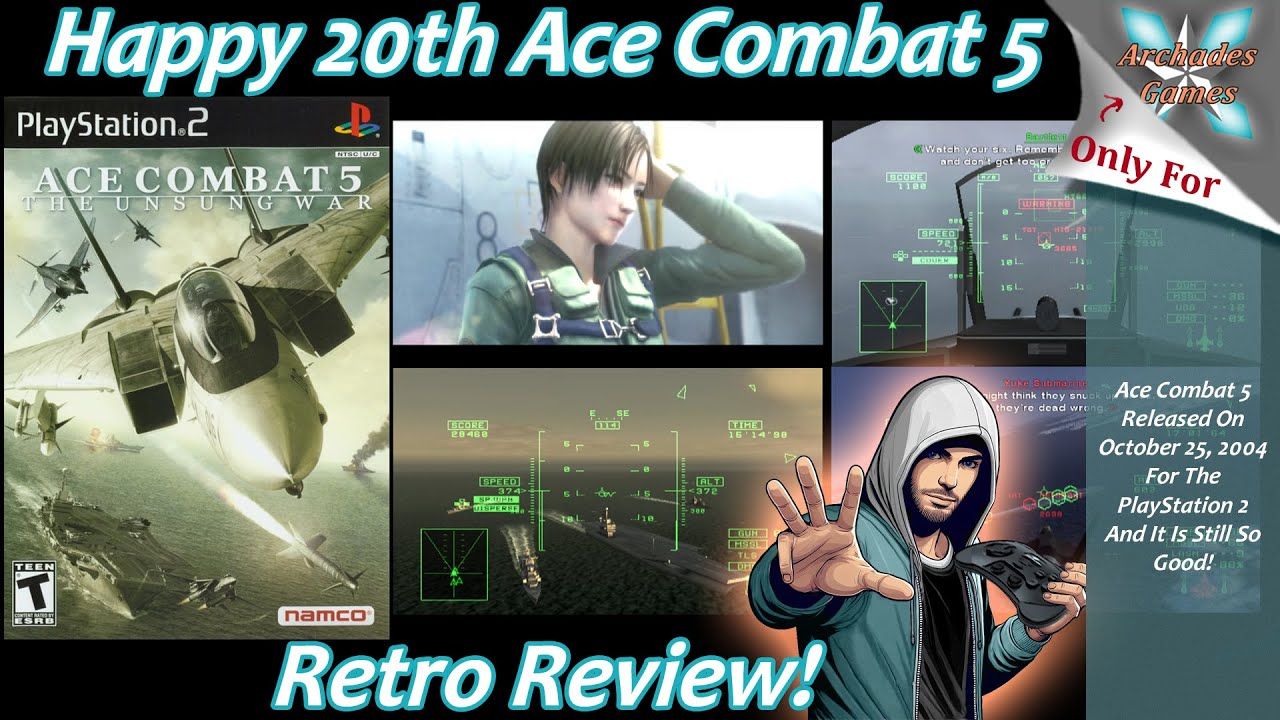 [PS2] Ace Combat 5 20th Anniversary Review – Still King Of The Franchise!