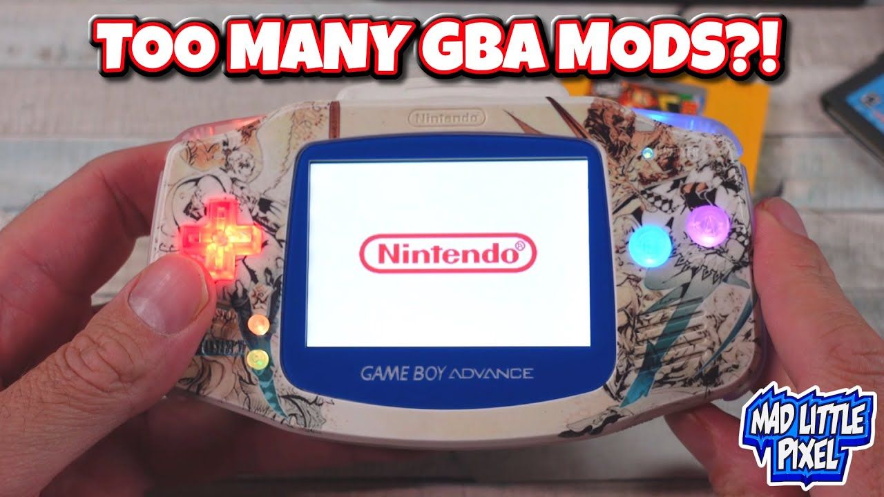 Can You Have TOO Many GBA Mods? Overclocked, Audio Amp, USB C, RGB & MORE!