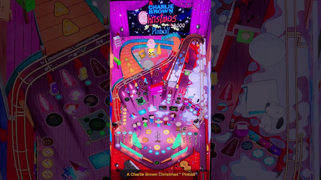 A Charlie Brown Christmas™ Pinball [Zen Studios] on the AtGames Legends Pinball 4K