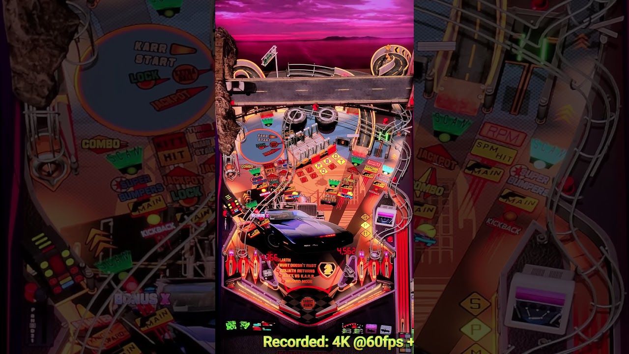 Knight Rider Pinball [Zen Studios] on the AtGames Legends Pinball 4K