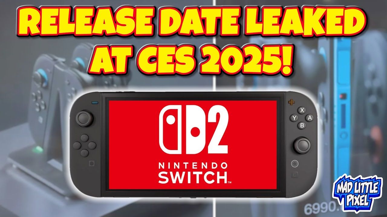 Switch 2 RELEASE DATE Leaked At CES 2025! Coming VERY Soon?! 🤯