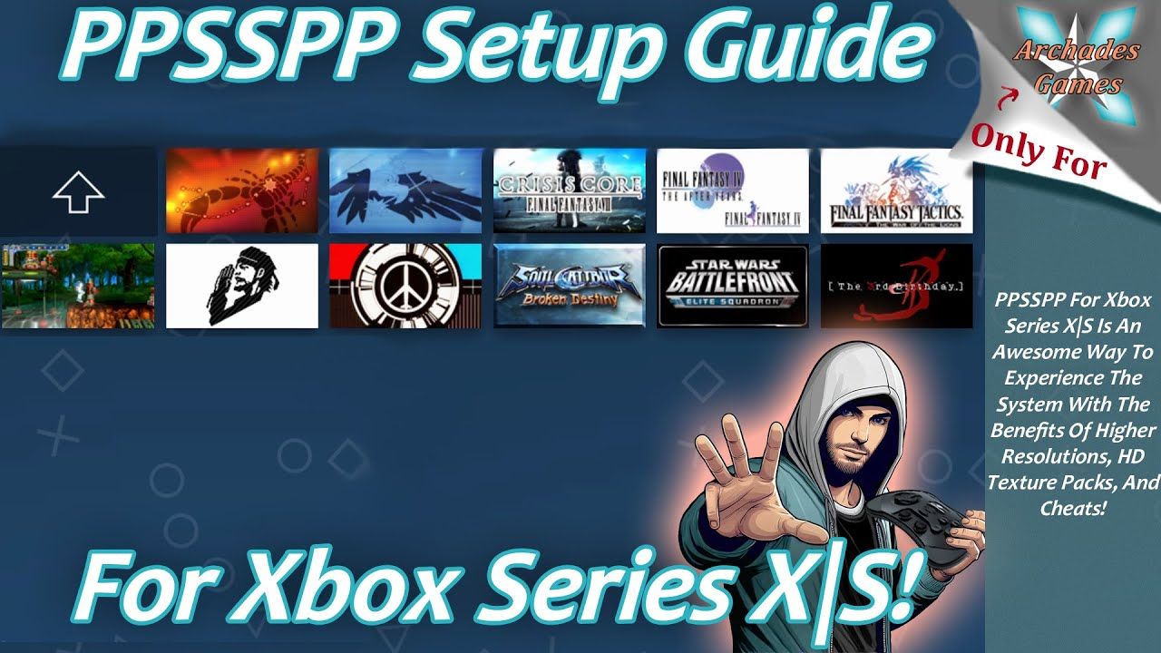 [Xbox Series X|S] PPSSPP Setup Guide – PSP Games Rock On Xbox!