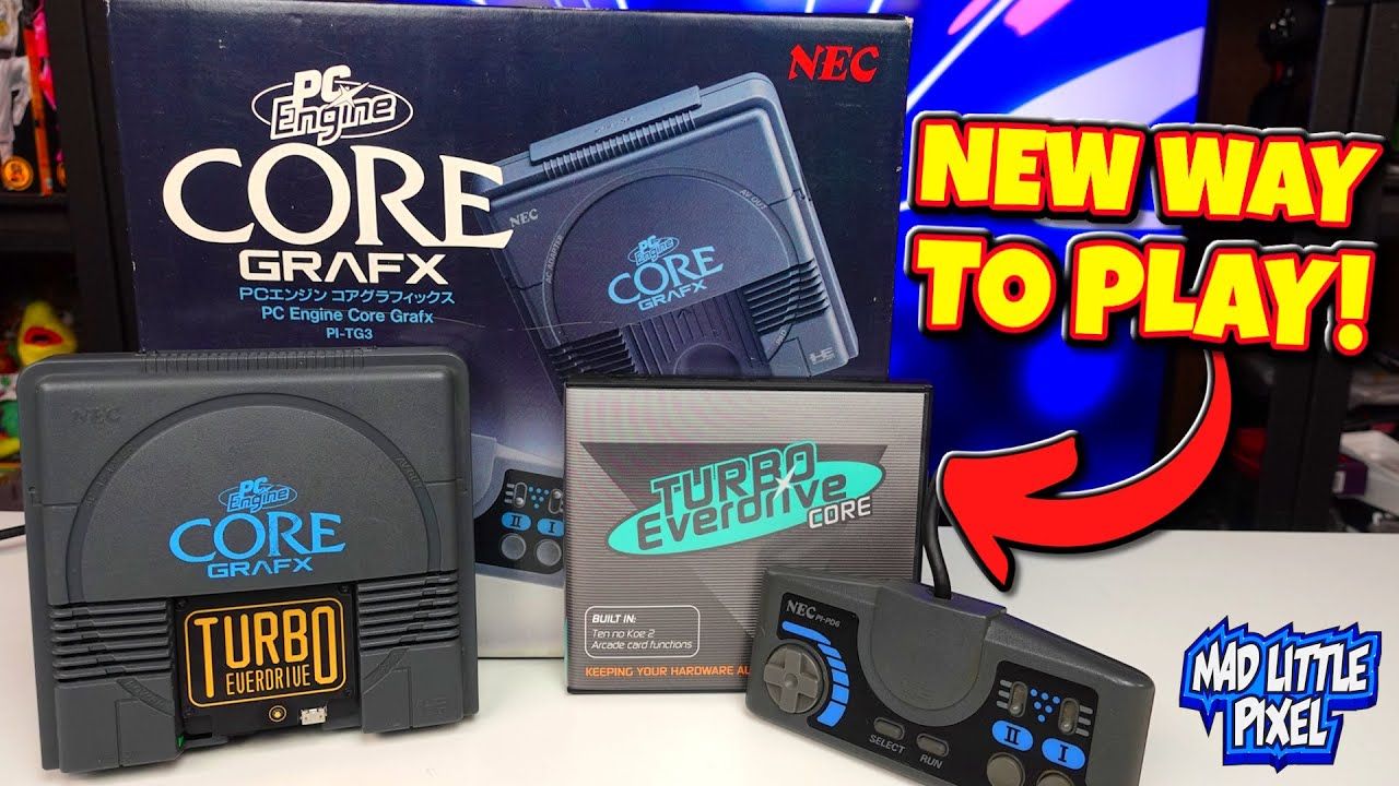 NEW & IMPROVED Way To Play TurboGrafx-16 & PC Engine! (Turbo Everdrive Core Flashcart)