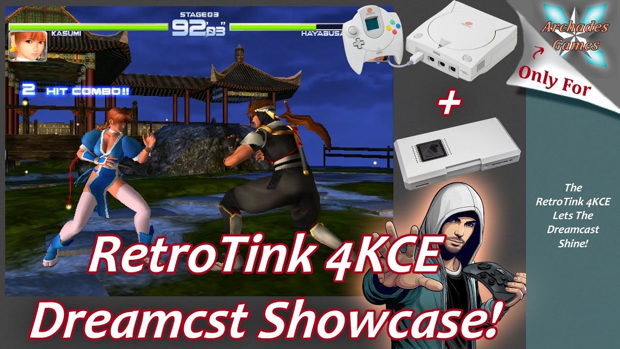 RetroTink 4KCE Dreamcast Showcase!