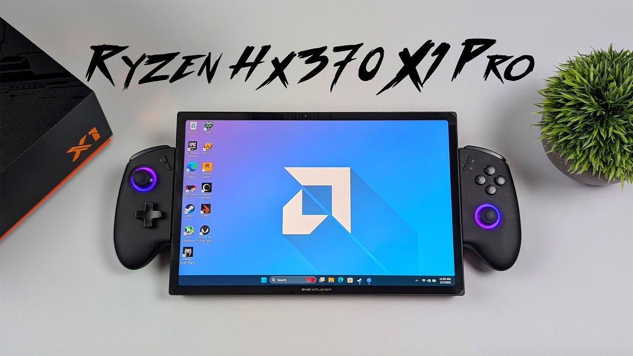 Ryzen Ai HX 370 OneXPlayer X1 Pro Hands On First Look.